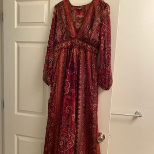 EUC Ranna Gill maxi style boho dress